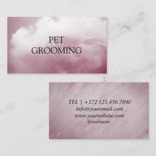 Animal Care Pet Grooming Spa Salon Puppy Business Card