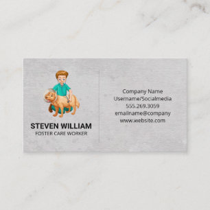 Animal Care   Shelter   Veterinarian  Business Card