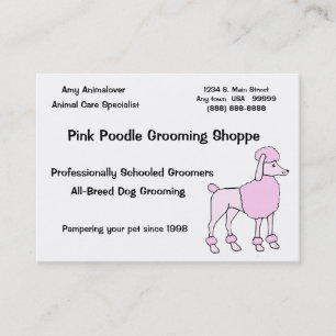 Animal Care Specialist Appointment Card