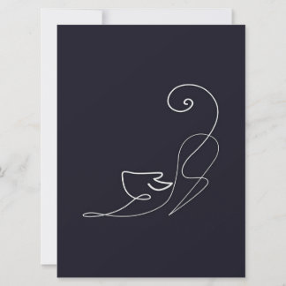 Animal Cat | Line Art | Office & School Gift