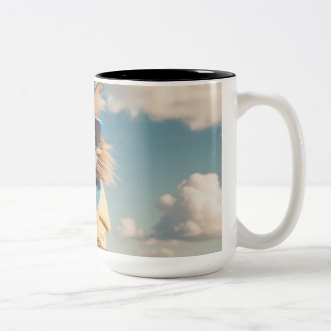 Animal cat mug (Right)