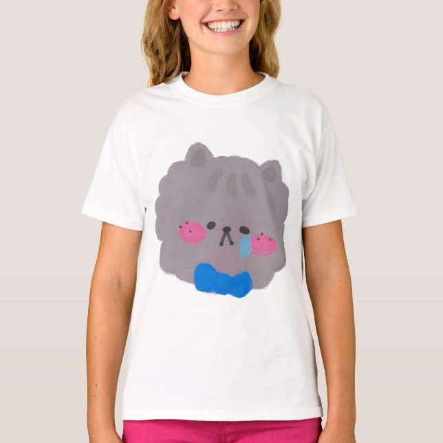 animal Cat T-Shirt (Front)