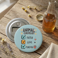 Animal Checklist Foster Love Forever Rescue Gift