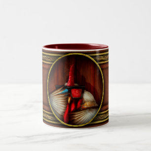 Animal - Chicken - Movie Night Two-Tone Coffee Mug
