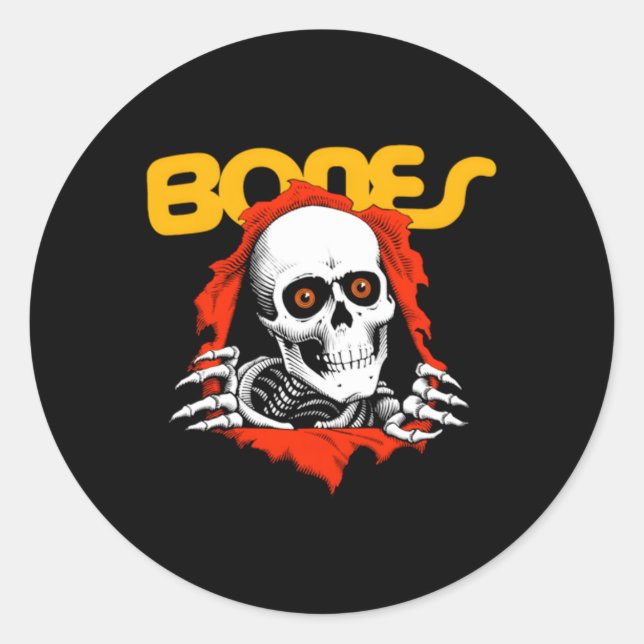 Animal Chin Have You Seen Him Classic Round Sticker (Front)