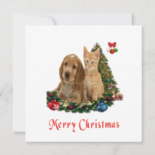 Animal Christmas cards
