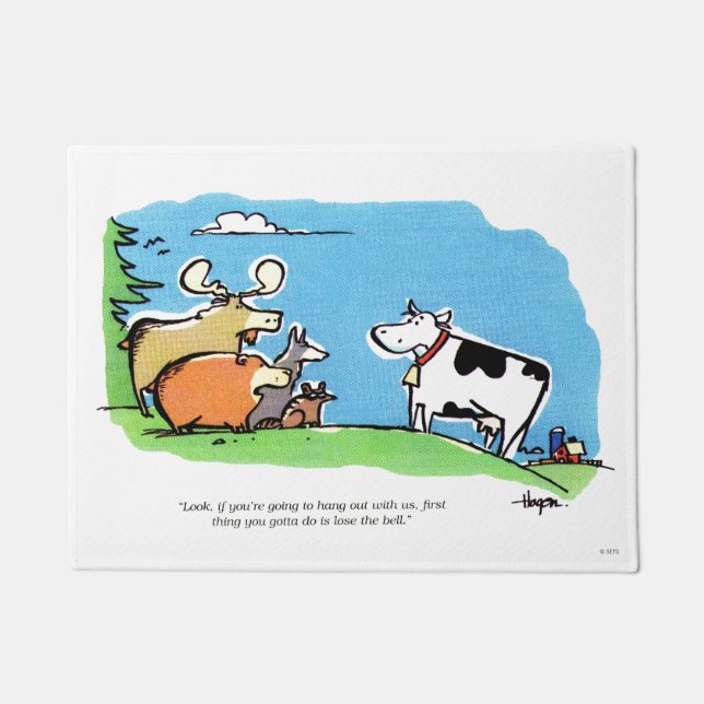 Animal Click Doormat (Front)