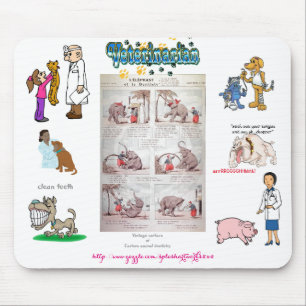 "Animal Clinic" Mouse Pad