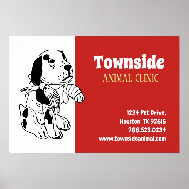 Animal Clinic  Poster (Front)
