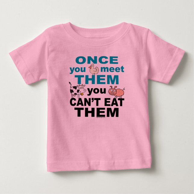 Animal Compassion Baby T-Shirt (Front)