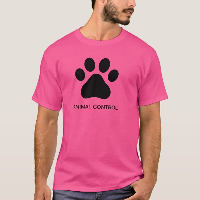 Animal Control Tee Shirt (Front)