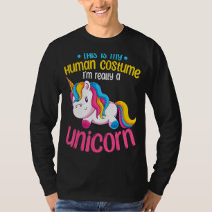 Animal Costume Party Magical Creature Unicorn T-Shirt