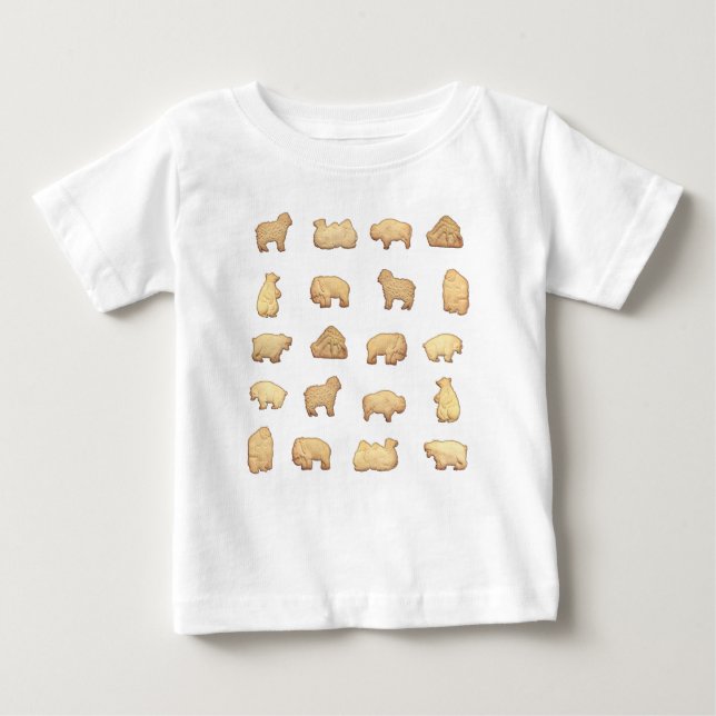 Animal Crackers Baby T-Shirt (Front)