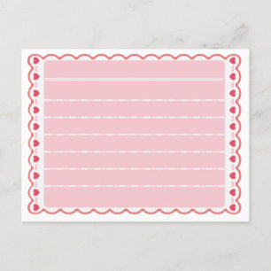 Animal Crossing New Leaf Lovely Paper Stationary Postcard