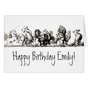 Animal Cute Art Unicorn Elephant Lion Zoo