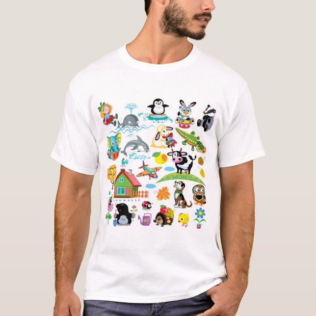 Animal Design T-Shirt (Front)
