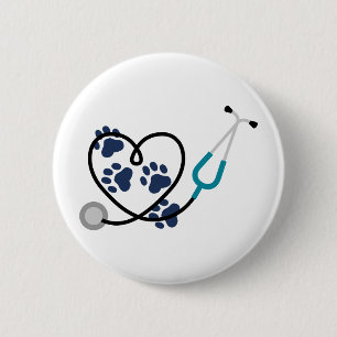 Animal Doctor 6 Cm Round Badge