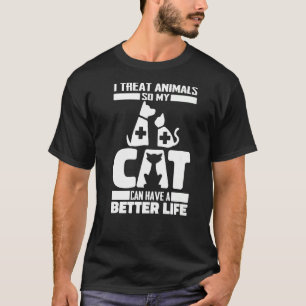 Animal Doctor Cat Vet Veterinary Veterinarian T-Shirt