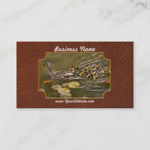 Animal - Ducks - Swim like a duck Business Card