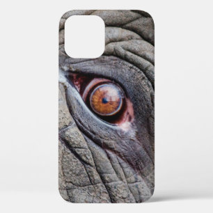 Animal elephant eye close up iPhone 12 case