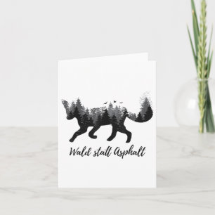 Animal Environmental Protection Climate Protection Card