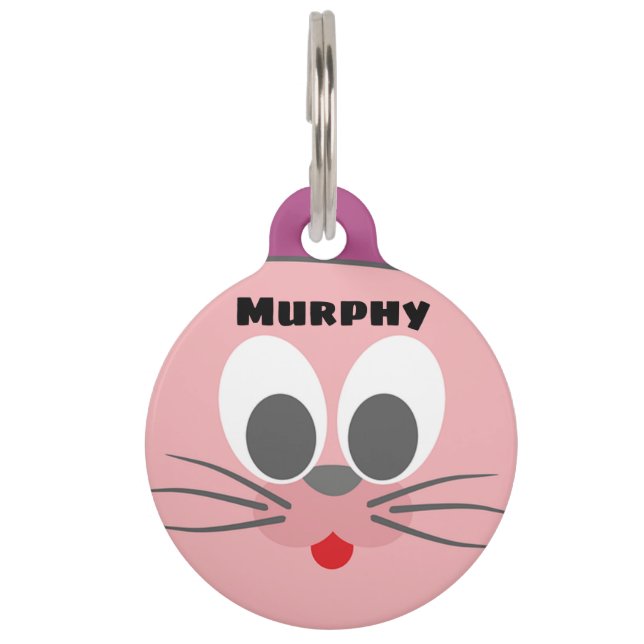 Animal Face Pet Tag (Front)