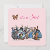 ANIMAL FARM ORCHESTRA BUTTERFLY GIRL BABY SHOWER