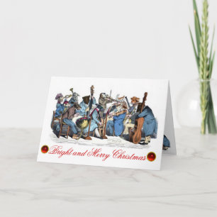 ANIMAL FARM ORCHESTRA CHRISTMAS HOLIDAY PARTY CARD