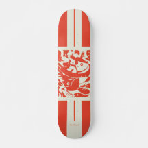 Animal Farm Skateboard Red
