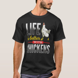 Animal Farmer Farming Hen Chicken T-Shirt