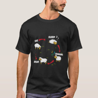 Animal Farmer Ranch Owner Farmer Sheep Whisperer T-Shirt