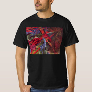 Animal Fates by Franz Marc, Vintage Cubism Art T-Shirt