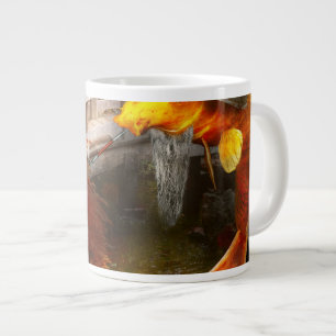 Animal - Fish - The wandering Samurai Large Coffee Mug