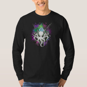 Animal Fishing Occtopus Nurse Hospital Medicine Fe T-Shirt