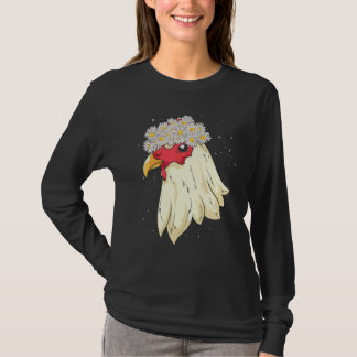 Animal   Floral Farm Animal Daisy Flower Farmer Ch T-Shirt