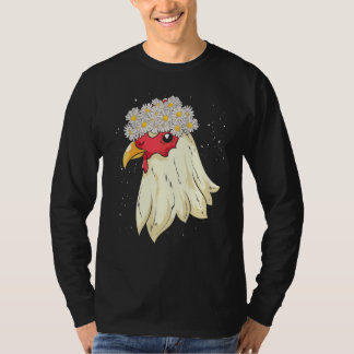 Animal   Floral Farm Animal Daisy Flower Farmer Ch T-Shirt