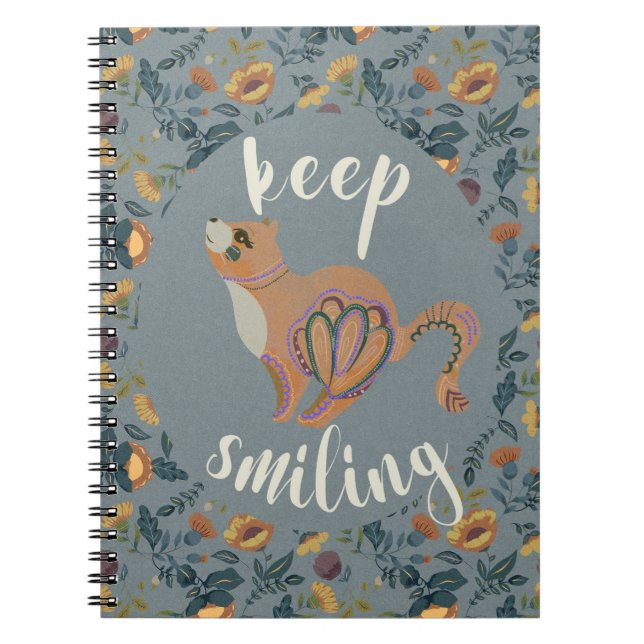 Animal Folk Art  Notebook (Front)