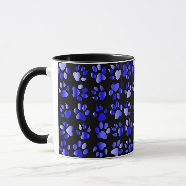 Animal Foot Prints Mug (Left)