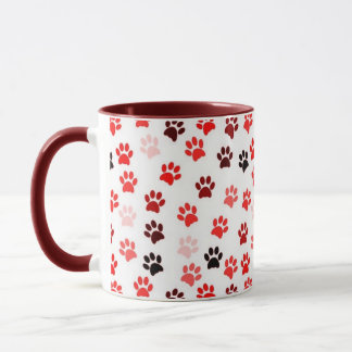 Animal Foot Prints Mug
