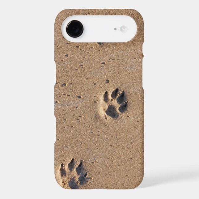 Animal footprints in the sand Case-Mate iPhone case (Back)