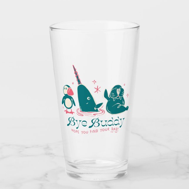Animal Friends - Bye Buddy Hope You Find Your Dad Glass (Front)