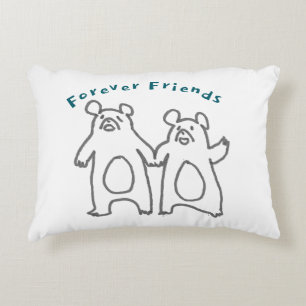 Animal friends decorative cushion