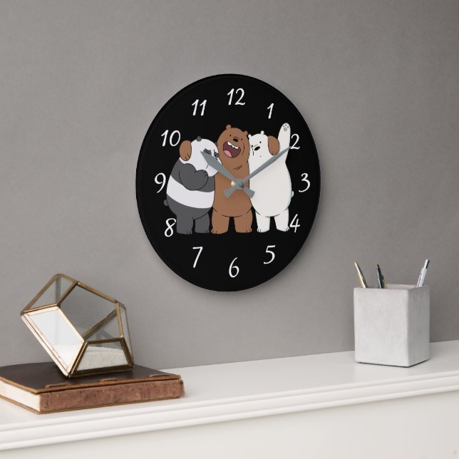 Animal Friends  Large Clock (Office)