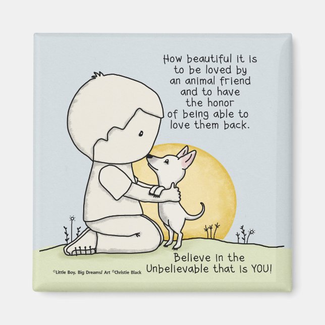 Animal Friends Magnet (Front)