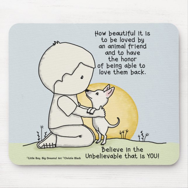 Animal Friends Mouse Pad (Front)