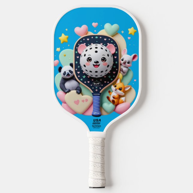 Animal Friends Pickleball Pickleball Paddle (Front)