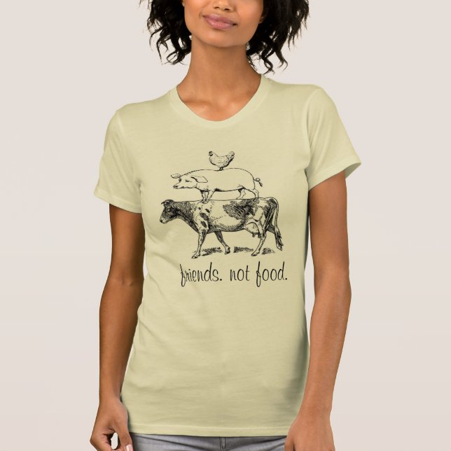 animal friends t-shirt (Front)