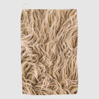 Animal fur golf towel