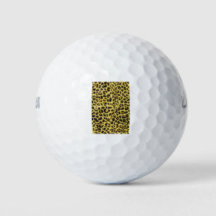 Animal Fur Skin Pattern Form Feline Cat Wild Golf Balls