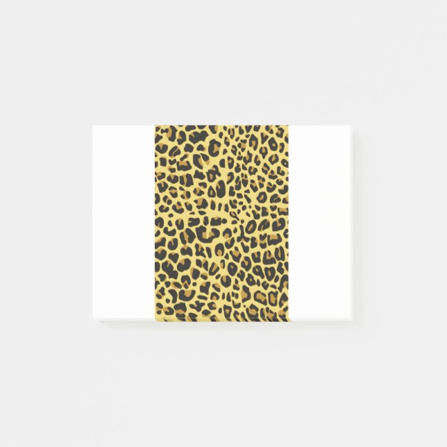 Animal Fur Skin Pattern Form Feline Cat Wild Post-it Notes (Front)